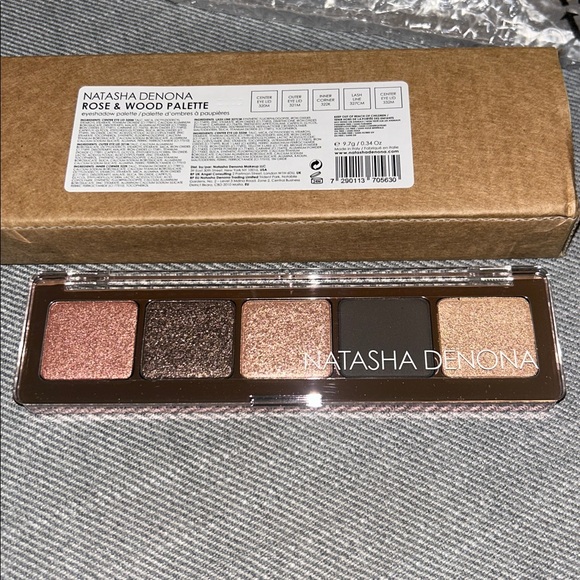 Natasha Denona Glam Eyeshadow Palette - Rose & Wood Palette - Picture 3 of 4